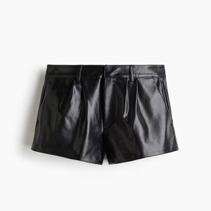 h&m leather coated shorts
never worn size 4